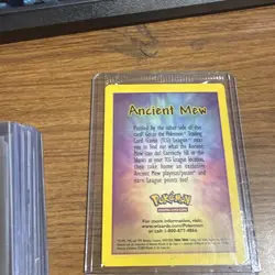 Pokemon Ancient Mew PSA 7 NM Promo Card 2000 Movie Holo TCG - Image 3