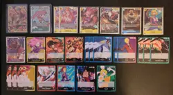 Huge One Piece TCG/CCG 116 Card Lot. SR/R/Foil/Color/Don! - Image 1