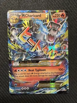 Mega M Charizard EX 12/83 Pokemon THC Card Generations Ultra Rare Holo NM - Image 1