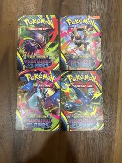 Phantasmal Flames full set of trainer tips cards - Image 1