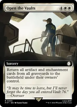 MTG - Open the Vaults - Extended Art - Fallout - Magic the Gathering - Image 1