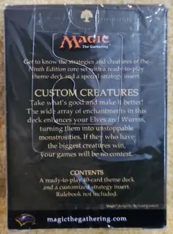 MTG - Core Set CUSTOM CREATURES Theme Deck Factory Sealed - Image 2