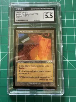 City of Traitors Magic: Exodus CGC 5.5 1998 - Image 1