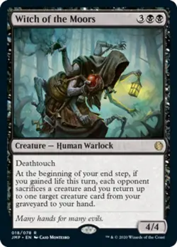 1 x Witch of the Moors - Jumpstart - NM-Mint - MTG - Image 1