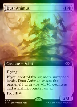 MTG Dust Animus (311/441) Outlaws of Thunder Junction LP FOIL - Image 1