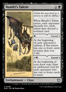 MTG Magic the Gathering Bandit's Talent (83/427) Bloomburrow NM - Image 1