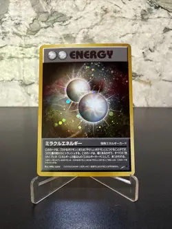 Miracle Energy Holo Neo Destiny Pokemon Card Japanese NM - Image 1