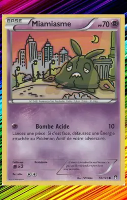 Miamiasme - XY9:Rupture Turbo - 56/122 - Carte Pokemon Neuve Francaise - Image 1