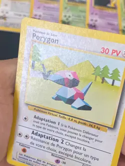 CARTE POKEMON PORYGON 39/102 FR PEU COMMUNE SET DE BASE - BE/TBE - Image 2