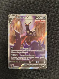 Pokemon UMBREON V 189/203 Evoluzioni Eteree - ITA TCG - Image 1