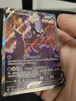 Pokemon UMBREON V 189/203 Evoluzioni Eteree - ITA TCG - Image 4