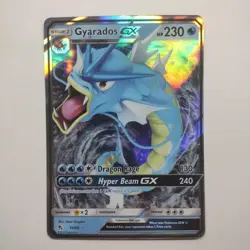 ULTRA RARE Gyarados GX 16/68 Pokemon Sun & Moon Hidden Fates Holo Foil - NM - Image 1