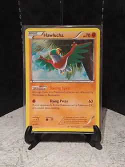 Hawlucha 63/111 Furious Fists Cosmos Promo Holo Rare Pokemon TCG Card HP - Image 1