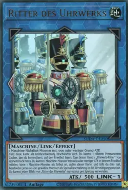 yugioh Ritter des Uhrwerks SUDA-DE050 Ultra Rare 1Auflage Deutsch - Image 1