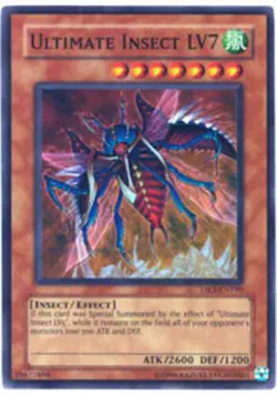 Yugioh! HP Ultimate Insect LV7 - DR3-EN190 - Super Rare - Unlimited Edition Heav - Image 1