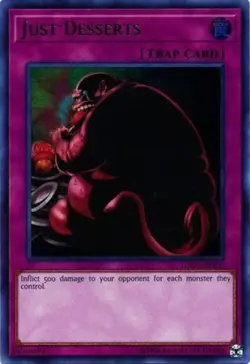 Yugioh! LP Just Desserts - LCKC-EN105 - Ultra Rare - Unlimited Edition Lightly P - Image 1
