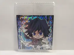 Demon Slayer Wafer Sticker Card 5-01 Giyu Tomioka - Image 1