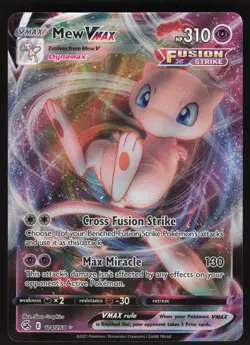 Mew Vmax 114/264 Fusion Strike Holo Full Art Pokemon Card - Image 1
