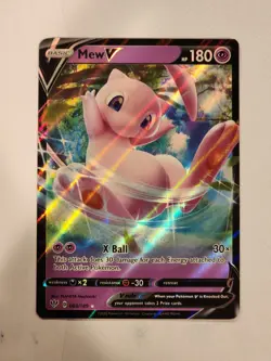 Mew V 069/189 - Darkness Ablaze - Pokemon Card - Image 1