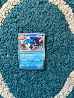 GYARADOS 130/165 Scarlet & Violet 151 Set - HOLO RARE Pokemon Card - NM - Image 2