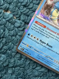 GYARADOS 130/165 Scarlet & Violet 151 Set - HOLO RARE Pokemon Card - NM - Image 3