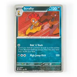 Pokemon - Scrafty Cosmos Holo - SVP188 - Black Star Promo Card - Image 1