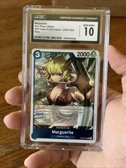 One Piece Card (Marguerite) foil- OP07 500 Years In The Future Graded CGC 10 - Image 1