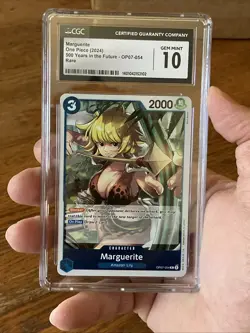 One Piece Card (Marguerite) foil- OP07 500 Years In The Future Graded CGC 10 - Image 3