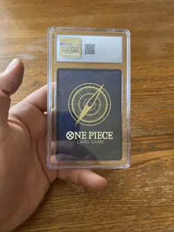 One Piece Card Game 500 Years in the Future KAKU RARE R #OP07-080 Graded CGC 10 - Image 4