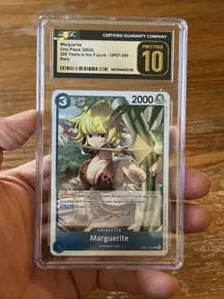 One Piece Card (Marguerite) foil- OP07 500 Years In The Future Graded 10 CGC - Image 1