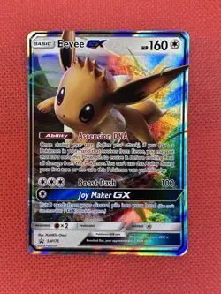 Pokemon Eevee GX TCG SM175 SM Black Star Promos Card - Image 1