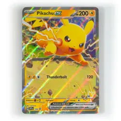 Pokemon - Pikachu ex - SVP106 - Black Star Promo - Half Art Card - Image 1