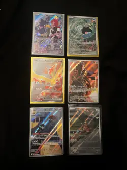 Pokemon Destined Rivals Lot 6 Cards Illustration Rare Lot - Image 2