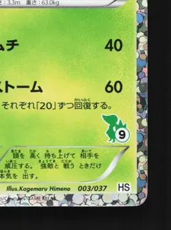 Serperior 003/037 HP Beginning Set Snivy Japanese Pokemon Card TCG - Image 3
