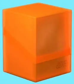 ULTIMATE GUARD BOULDER POPPY TOPAZ Standard Size DECK CASE 100+ NEW Card Box MTG - Image 2