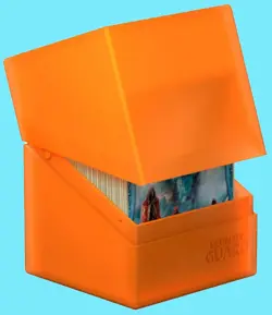 ULTIMATE GUARD BOULDER POPPY TOPAZ Standard Size DECK CASE 100+ NEW Card Box MTG - Image 3