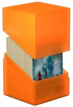 ULTIMATE GUARD BOULDER POPPY TOPAZ Standard Size DECK CASE 100+ NEW Card Box MTG - Image 4