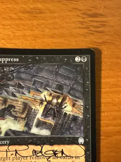 MTG Double Artist Proof Signed Suppress Apocalypse Nielsen And Thomas Baxa Mint - Image 3