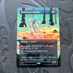 Nightscape Familiar (Rainbow Foil) #1546 NM SLD Magic The Gathering - Image 2