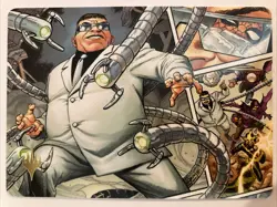 Gold Stamped Doctor Octopus, Master Planner Art Card 48/54 MTG Spider-Man - Image 1