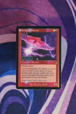 Magic: The Gathering Arclight Phoenix SERIALIZED 374/500 NM - Image 1