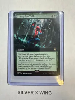 Strength of Will (Extended Art) x1, MTG, Marvel's Spider-Man, SPM, NM - Image 1