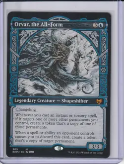 Orvar, the All-Form Showcase - Kaldheim - MTG Magic the Gathering - NM - Image 1
