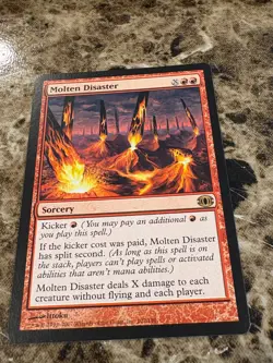 MOLTEN DISASTER Magic MTG Future Sight - Image 1