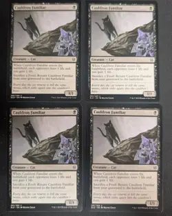4x Cauldron Familiar MTG Throne of Eldraine 081/269 Regular Uncommon - Image 1
