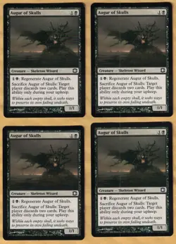 4x Augur of Skulls (Future Sight , Common, English, 2007) MTG 4 - Image 1