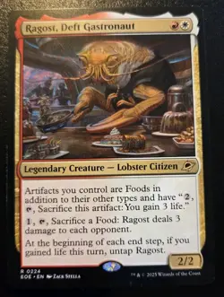 Ragost, Deft Gastronaut 0224 Rare Edge Of Eternities Magic: The Gathering - Image 1