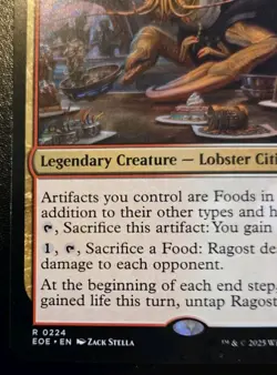 Ragost, Deft Gastronaut 0224 Rare Edge Of Eternities Magic: The Gathering - Image 4