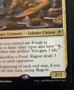 Ragost, Deft Gastronaut 0224 Rare Edge Of Eternities Magic: The Gathering - Image 5