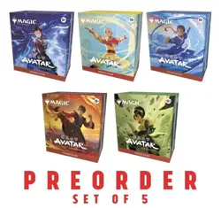 MTG Avatar: Last Airbender Prerelease kit Set of 5 - Presale 11/14 - Image 1